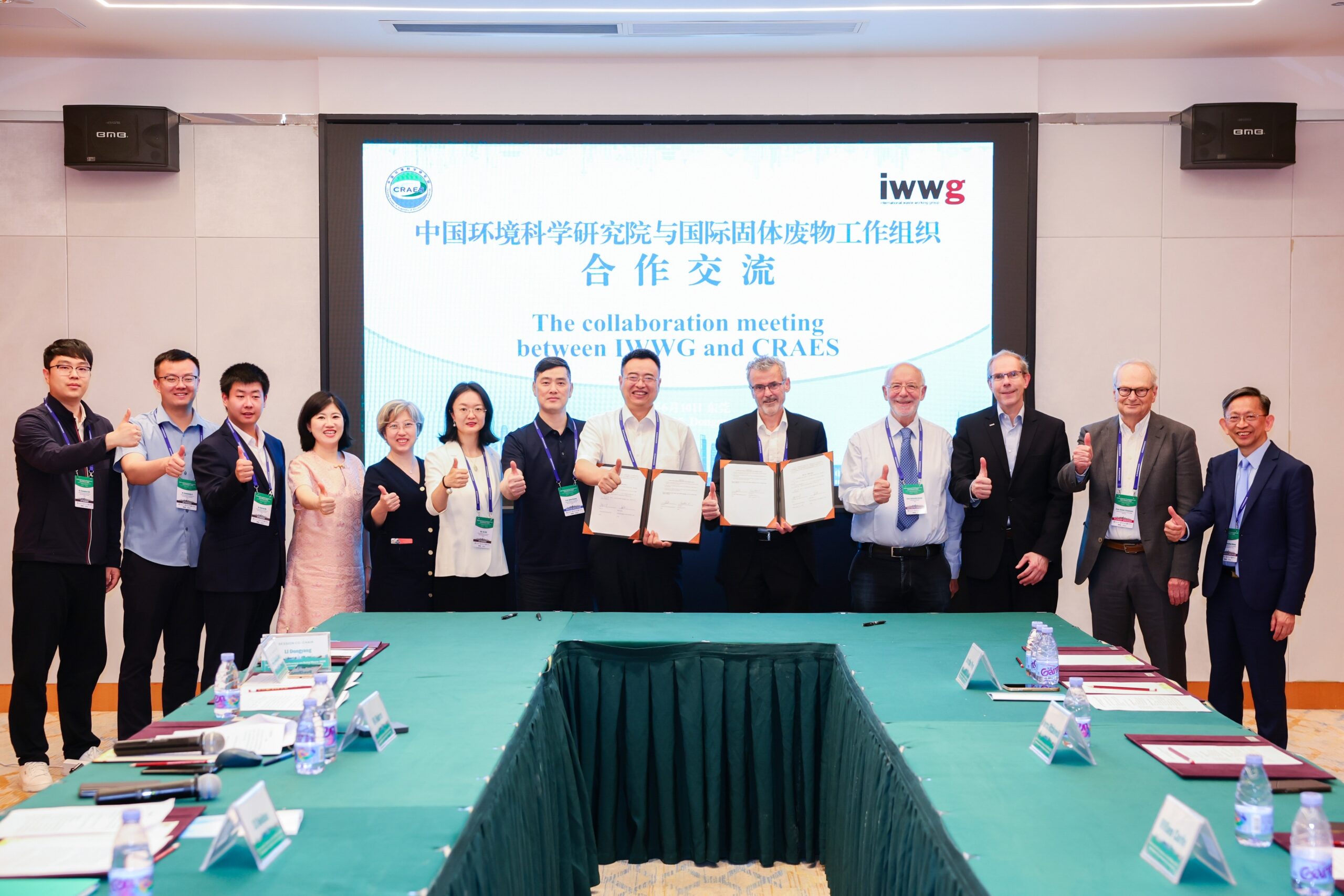 Cooperation between IWWG and CRAES