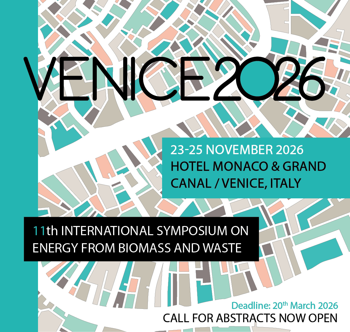 VENICE 2026: SUBMIT YOUR ABSTRACT BY 20TH MARCH